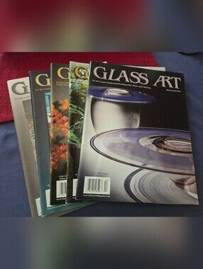 Glass Art Magazine 5 Issues March 2014 - December 2014
